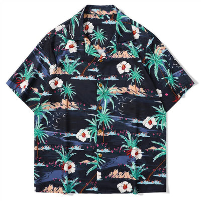 Hawaian Printed beach Shirt Hawaian Printed beach Shirt