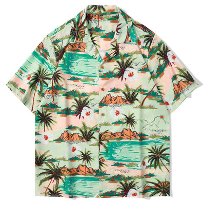 Hawaian Printed beach Shirt Hawaian Printed beach Shirt